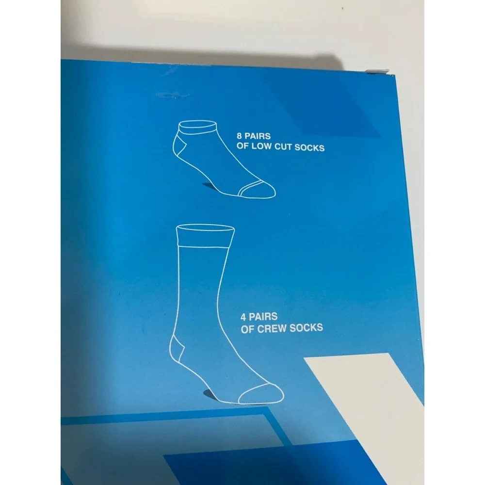 New Sonic the Hedgehog 12 Days of Socks Men's Shoe Size 10 - 13‎ Gift Box